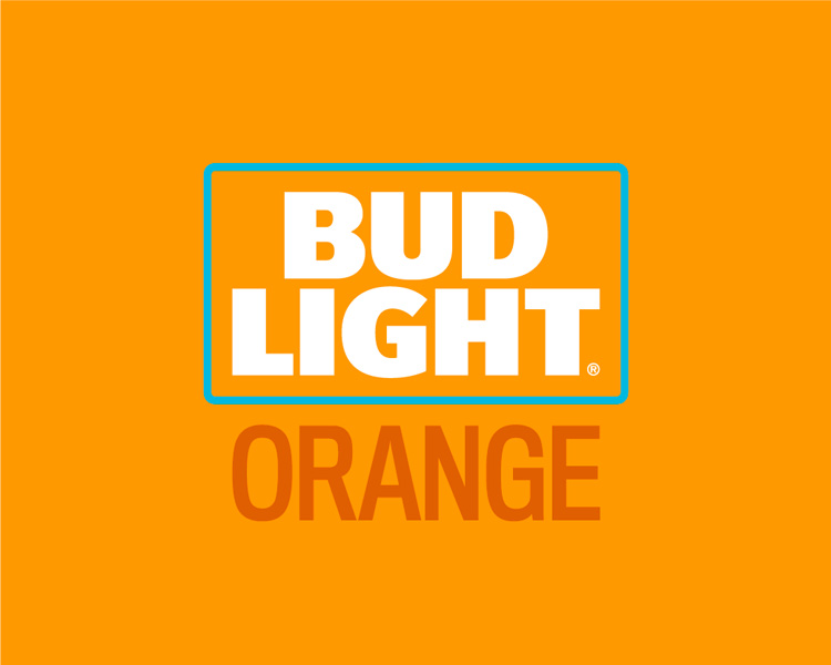 Bud Light Orange